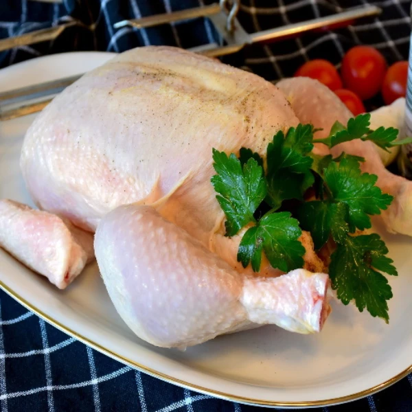 Poulets entiers